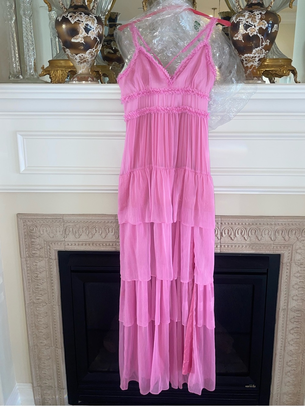 Likely ruffle tiered long formal “Athena” dress - Picture 2 of 12